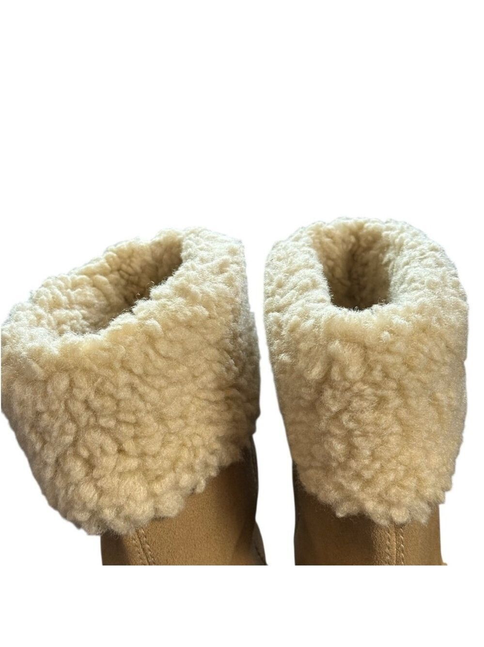 Tuesday Shearling Lined Suede Boots 7M - Picture 7 of 8